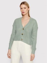 ONLY Kardigan Carol 15211521 Zielony Relaxed Fit. Zielone swetry ONLY, s, bez wzorów, z syntetyku, bez ramiączek. Za 79.99 zł.