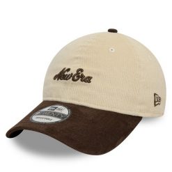 Czapka z daszkiem New Era. Brązowe czapki z daszkiem New Era, bez wzorów. Za 109.99 zł.