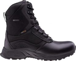 Buty turystyczne dla dorosłych Magnum Dasar. Czarne buty trekkingowe MAGNUM, bez wzorów, z gumy, przed kolano, bez zapięcia, trekkingowe. Za 621.42 zł.