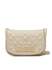 LOVE MOSCHINO Torebka JC4139PP1MLA0110 Écru. Listonoszki Love Moschino, bez wzorów, ze skóry, bez dodatków. Za 429.99 zł.