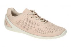 Buty sportowe damskie Ecco Biom Lite Low-cut. Niebieskie buty treningowe ECCO, bez wzorów, z materiału, bez zapięcia. Za 432.50 zł.