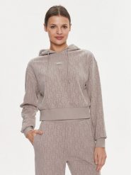 Guess Bluza Gj Logo V4RQ14 KC2W0 Szary Regular Fit. Szare bluzy Guess, xs, z aplikacjami, z bawełny, bez kaptura. Za 499.99 zł.