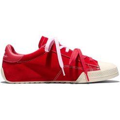 Buty sportowe Converse Chuck Taylor Lo. Czerwone buty treningowe Converse, bez wzorów, z materiału, bez zapięcia. Za 490.00 zł.