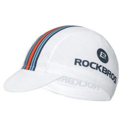 Czapka z daszkiem pod kask unisex Rockbros MZ10022. Białe czapki z daszkiem ROCKBROS, na lato, bez wzorów, z materiału. Za 36.00 zł.