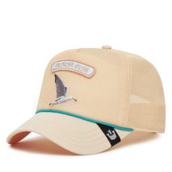 Czapka z daszkiem Goorin Bros. Brązowe czapki z daszkiem Goorin Bros, bez wzorów. Za 139.99 zł.