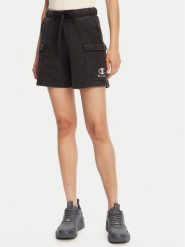 Champion Szorty sportowe 118024 Czarny Standard Fit. Czarne szorty sportowe Champion, bez wzorów, z syntetyku. Za 219.99 zł.