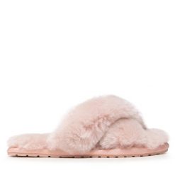 Kapcie EMU Australia. Czerwone kapcie Emu Australia, bez wzorów. Za 189.99 zł.