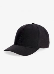 Czapka z daszkiem Odlo Performance Snapback Cap. Czarne czapki z daszkiem ODLO, bez wzorów, z materiału, klasyczne. Za 159.99 zł.
