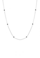 Elli Damski soliter Glamour z kryształami srebro 925 Sterling Silver Naszyjniki 1 ct. Szare naszyjniki Elli, z materiału, z kryształem, srebrne. Za 378.99 zł.