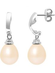 Mitzuko Srebrne kolczyki-wkrętki z perłami rozmiar: onesize. Różowe kolczyki Mitzuko, z perłą, srebrne. Za 252.99 zł.