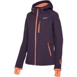 Kurtka trekkingowa damska Viking Maroni softshell. Brązowe kurtki przejściowe sportowe Viking, xs, bez wzorów, z softshellu, bez kaptura, trekkingowe. Za 168.99 zł.