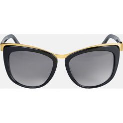 Czarne okulary przeciwsłoneczne. Okulary przeciwsłoneczne marki Kazar. Za 399.00 zł.