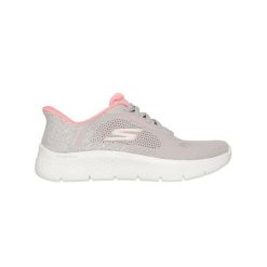 Buty SKECHERS GO WALK FLEX SAFIYA Beżowy. Szare buty do biegania Skechers, bez wzorów, z tkaniny, bez zapięcia, do biegania, skechers sport. Za 404.58 zł.