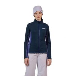 Kurtka narciarska damska z pełnym zamkiem Rossignol Blackside MIX. Niebieskie kurtki narciarskie Rossignol, na zimę, bez wzorów, bez kaptura, narciarskie. Za 594.00 zł.