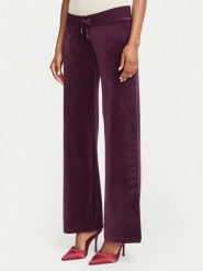 Juicy Couture Spodnie dresowe Old Gothic JCWBJ226334 Fioletowy Regular Fit. Fioletowe spodnie dresowe Juicy Couture, bez wzorów, z dresówki. Za 379.99 zł.