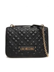 LOVE MOSCHINO Torebka JC4000PP1NLA0000 Czarny. Czarne torebki klasyczne Love Moschino, bez wzorów, ze skóry, bez dodatków. Za 659.99 zł.