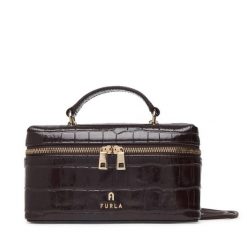 Torebka Furla. Brązowe torebki klasyczne Furla, bez wzorów, bez dodatków. Za 1,039.00 zł.