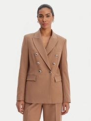 Morgan Marynarka 261-VFALI.F Brązowy Slim Fit. Brązowe marynarki i żakiety Morgan, bez wzorów, z wiskozy, bez ramiączek. Za 479.99 zł.