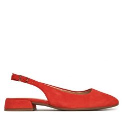 Czółenka Gabor. Brązowe czółenka Gabor, bez wzorów, bez obcasa, bez zapięcia. Za 459.99 zł.