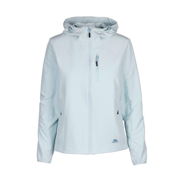 Kurtka Damska Kalady TP50. Niebieskie kurtki Trespass, l, bez wzorów, z elastanu, z kapturem. Za 423.99 zł.