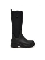 Tommy Hilfiger Kalosze Th Stamp Warm Knee Rain Boot FW0FW09678 Czarny. Czarne kalosze Tommy Hilfiger, bez wzorów, z syntetyku, bez zapięcia. Za 529.99 zł.