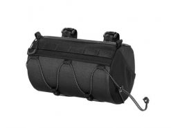 Torba na kierownicę Topeak Tubular Barbag 3.8 L - black. Czarne torby sportowe Topeak, bez wzorów. Za 284.99 zł.