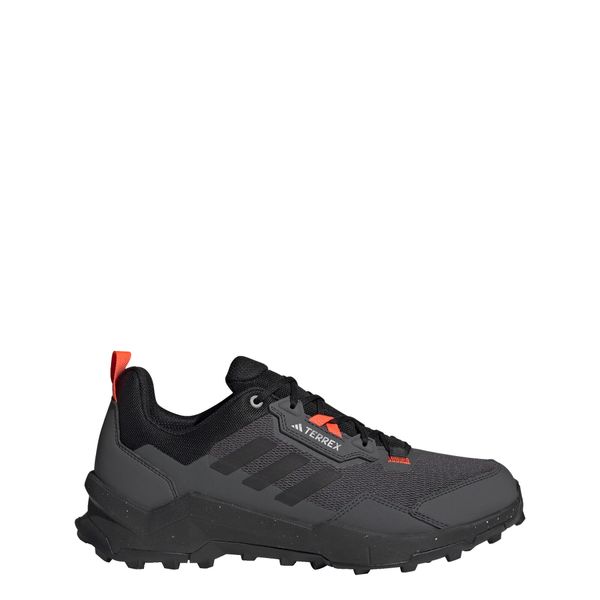 Buty turystyczne Terrex AX4. Czerwone buty trekkingowe adidas, z materiału, bez zapięcia. Za 499.99 zł.