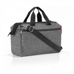 Torba allrounder s pocket twist silver. Szare torby podróżne Reisenthel, bez wzorów, z tkaniny, na ramię, małe. W wyprzedaży za 199.90 zł.