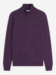 Just Cashmere Kaszmirowy kardigan "Ayr" w kolorze fioletowym rozmiar: M. Różowe swetry Just Cashmere, m, bez wzorów, z kaszmiru, bez ramiączek. Za 413.99 zł.