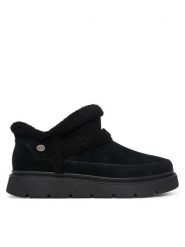 Skechers Śniegowce Bobs Keepsakes Lite - Winter Snug 114895 Czarny. Czarne śniegowce Skechers, bez wzorów, ze skóry, bez zapięcia. Za 339.99 zł.
