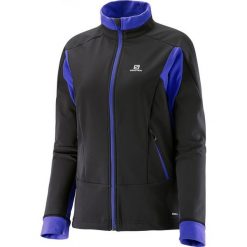 Salomon Kurtka Momemtum Softshell Jkt W Bk/Phlox Violet M. Kurtki przejściowe sportowe marki Salomon. W wyprzedaży za 395.00 zł.