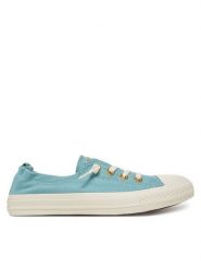 Converse Trampki Chuck Taylor All Star Shoreline Gold A13819C Niebieski. Niebieskie trampki Converse, bez wzorów, z materiału, retro, bez zapięcia. Za 159.99 zł.