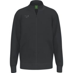 Bluza Erima Premia Training. Czarne bluzy bez kaptura Erima, m, bez wzorów, z bawełny, bez kaptura. Za 307.55 zł.