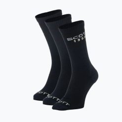 Skarpety SCOTT Retro Casual Crew 3. Niebieskie skarpetki Scott, bez wzorów, z bawełny. Za 62.99 zł.