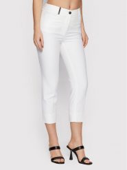 Peserico Spodnie materiałowe P04855J0 Biały Regular Fit. Białe spodnie materiałowe Peserico, bez wzorów, z bawełny. Za 759.99 zł.