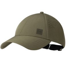 Czapka z daszkiem Summit Cap Thundra Khaki UPF 50. Brązowe czapki z daszkiem Buff, bez wzorów, z materiału, sportowe. Za 109.99 zł.
