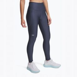 Damskie Legginsy Sportowe Under Armour Tech Hirise Legging. Czarne legginsy Under Armour, bez wzorów, sportowe. Za 229.99 zł.