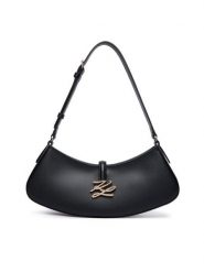 KARL LAGERFELD Torebka B4W30208 Czarny. Czarne torebki klasyczne KARL LAGERFELD, bez wzorów, ze skóry, bez dodatków. Za 1,099.00 zł.