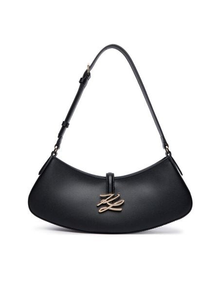 KARL LAGERFELD Torebka B4W30208 Czarny. Czarne torebki klasyczne KARL LAGERFELD, bez wzorów, ze skóry, bez dodatków. Za 1,099.00 zł.