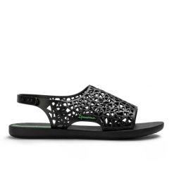 Sandały damskie Ipanema 26679 SHAPE. Czarne sandały Ipanema, bez wzorów, z materiału, eleganckie, bez obcasa, na płaskiej podeszwie, bez zapięcia. Za 89.00 zł.