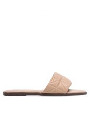 MEXX Klapki WYL021123-02 Beżowy. Brązowe klapki Mexx, bez wzorów, z syntetyku, bez obcasa, bez zapięcia. Za 99.99 zł.
