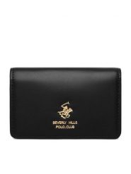 Beverly Hills Polo Club Portfel CWBEO-BHPC-W1-006-SS26 Czarny. Czarne portfele Beverly Hills Polo Club, bez wzorów, ze skóry. Za 69.99 zł.