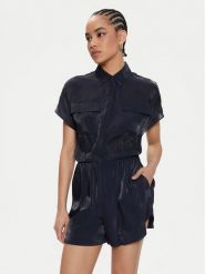 Armani Exchange Kombinezon 3DYA18 YNUUZ 1593 Granatowy Regular Fit. Niebieskie sukienki Armani Exchange, bez wzorów, z syntetyku, bez kołnierzyka, bez ramiączek. Za 539.99 zł.
