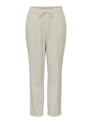 Vero Moda Spodnie "Jesmilo" w kolorze kremowym rozmiar: M. Brązowe spodnie materiałowe Vero Moda, bez wzorów, z materiału, klasyczne. Za 92.21 zł.