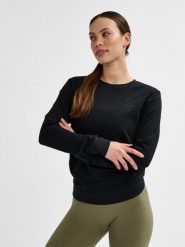 Bluza damska Hummel Active. Czarne bluzy z kapturem Hummel, na wiosnę, xl, bez wzorów, z bawełny, bez kaptura, na fitness i siłownię. Za 266.50 zł.