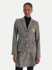 Tommy Hilfiger Marynarka WW0WW48786 Szary Slim Fit. Szare marynarki i żakiety Tommy Hilfiger, bez wzorów, z wełny, bez ramiączek. Za 1,499.00 zł.