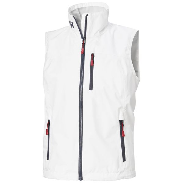 Damska kurtka bez rękawów Helly Hansen Crew 2.0. Białe kurtki Helly Hansen, l, bez wzorów, z materiału, bez kaptura. Za 558.00 zł.