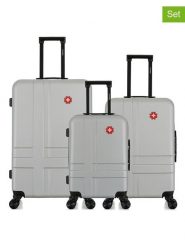 SWISS KOPPER 3-częściowy zestaw "Uster" w kolorze szarym rozmiar: onesize. Szare walizki SWISS KOPPER. Za 434.99 zł.
