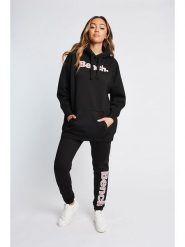 Bench Bluza "Dayla" w kolorze czarnym rozmiar: 38. Czarne bluzy Bench, bez wzorów, bez ramiączek, z kapturem. Za 162.49 zł.