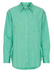 Camel Active Koszula w kolorze zielonym rozmiar: M. Zielone koszule Camel Active, m, bez wzorów, z bawełny, bez kołnierzyka, bez ramiączek. Za 130.99 zł.